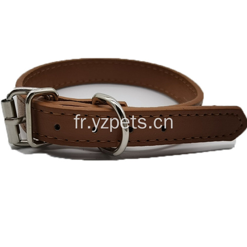 Colliers de chien en cuir Pu